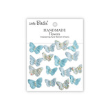 Little Birdie Handmade Butterflies Pearly Flutter Blue Symphony (6 packs x 16pcs) (CR110291)