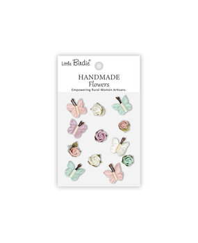 Little Birdie Handmade Flowers Roses & Butterflies Fairy Garden (6 packs x 12pcs) (CR103307) Little Birdie Handmade Flowers Roses & Butterflies Fairy Garden (6 packs x 12pcs) (CR103307)