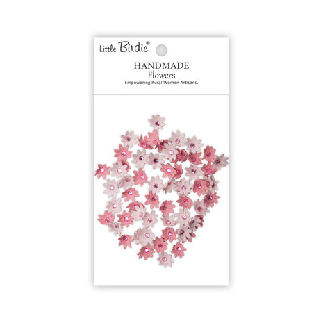 Little Birdie Handmade Flowers Micro Jewlled Florettes Pink Passion (6 packs x 60pcs) (CR109982) Little Birdie Handmade Flowers Micro Jewlled Florettes Pink Passion (6 packs x 60pcs) (CR109982)