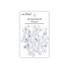 Little Birdie Handmade Flowers Micro Jewlled Florettes Frosty White (6 packs x 60pcs) (CR109988)
