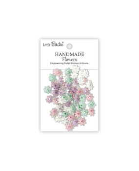 Little Birdie Handmade Flowers Micro Jewlled Florettes Fairy Garden (6 packs x 60pcs) (CR109981)