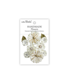 Little Birdie Handmade Flowers Liora Ivory Pearl (6 packs x 10pcs) (CR103256)