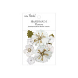 Little Birdie Handmade Flowers Liora Frosty White (6 packs x 10pcs) (CR109963)