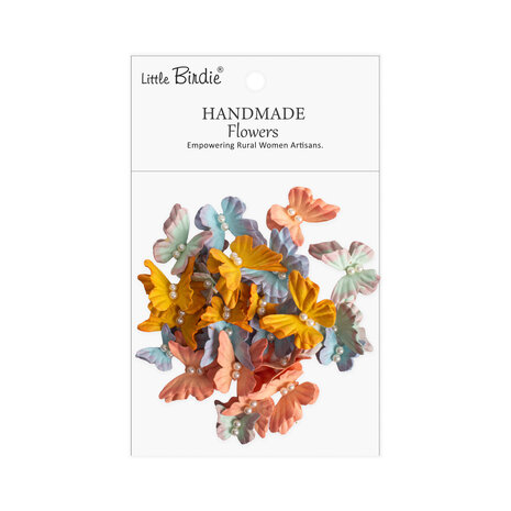 Little Birdie Handmade Flowers Dreamy Flutter Sunny Sky (6 packs x 20pcs) (CR110460) Little Birdie Handmade Flowers Dreamy Flutter Sunny Sky (6 packs x 20pcs) (CR110460)