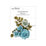 Little Birdie Handmade Printed Paper Flowers Roisin Blue Symphony (6 packs x 8pcs) (CR110134)