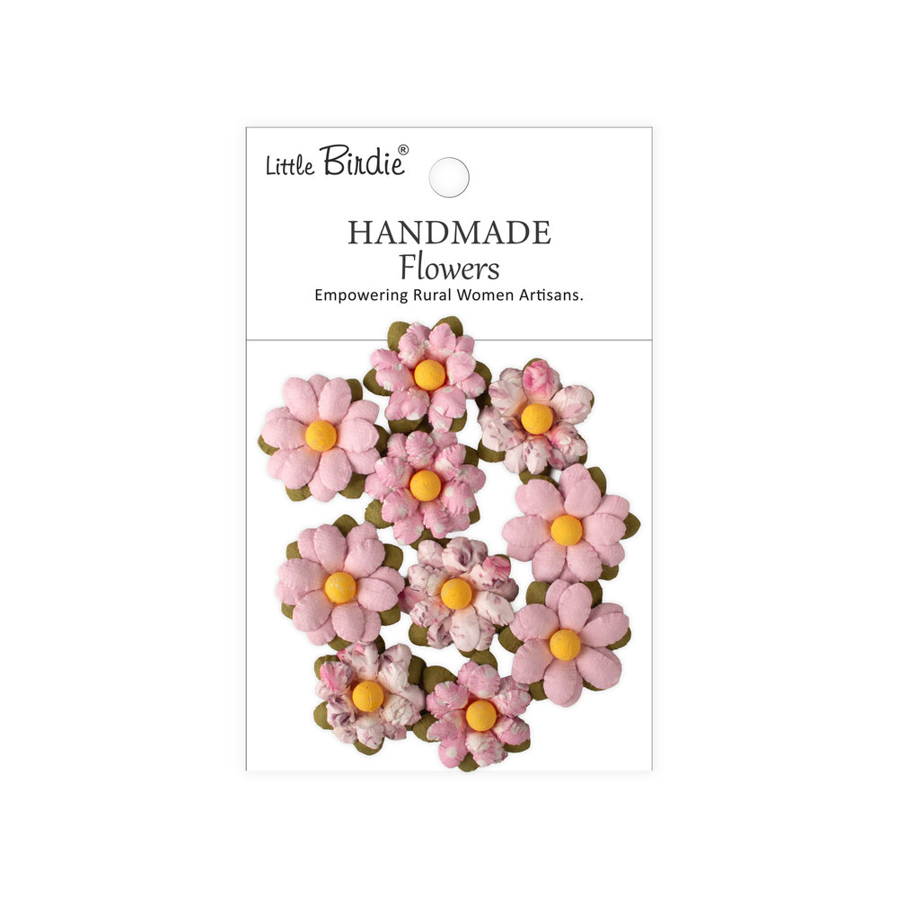 Little Birdie Handmade Printed Paper Flowers Cordelia Pink Symphony (6 packs x 9pcs) (CR110149) Little Birdie Handmade Printed Paper Flowers Cordelia Pink Symphony (6 packs x 9pcs) (CR110149)