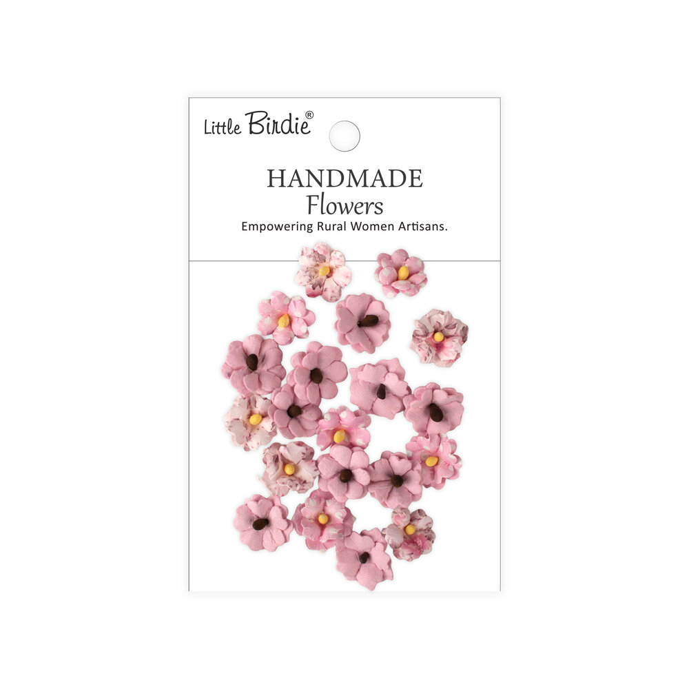 Little Birdie Handmade Flowers Winston Pink Symphony (6 packs x 20pcs) (CR110137)
