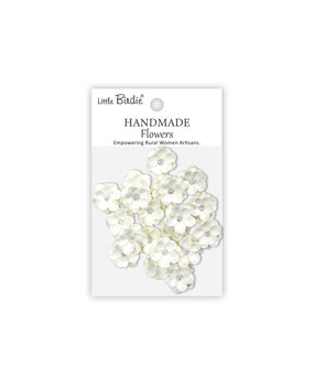 Little Birdie Handmade Flowers Twinkle Ivory Pearl (6 packs x 20pcs) (CR103147)