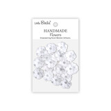 Little Birdie Handmade Flowers Twinkle Frosty White (6 packs x 20pcs) (CR109886)