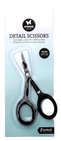 Studio Light Detail Scissors Soft Grip, Fine Tip, Non Stick, 4 Inch Essentials Tools (SL-TO-SCIS03) Studio Light Detail Scissors Soft Grip, Fine Tip, Non Stick, 4 Inch Essentials Tools (SL-TO-SCIS03)