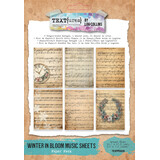TEXT(ures) Winter in Bloom 5x7 Inch Paper Pack Music Sheets by Lou Collins (TEXPP0006)