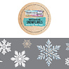 TEXT(ures) Winter in Bloom Kiss-Cut PET Tape Snowflakes (5cmx5m) by Lou Collins (TEXCT0002)