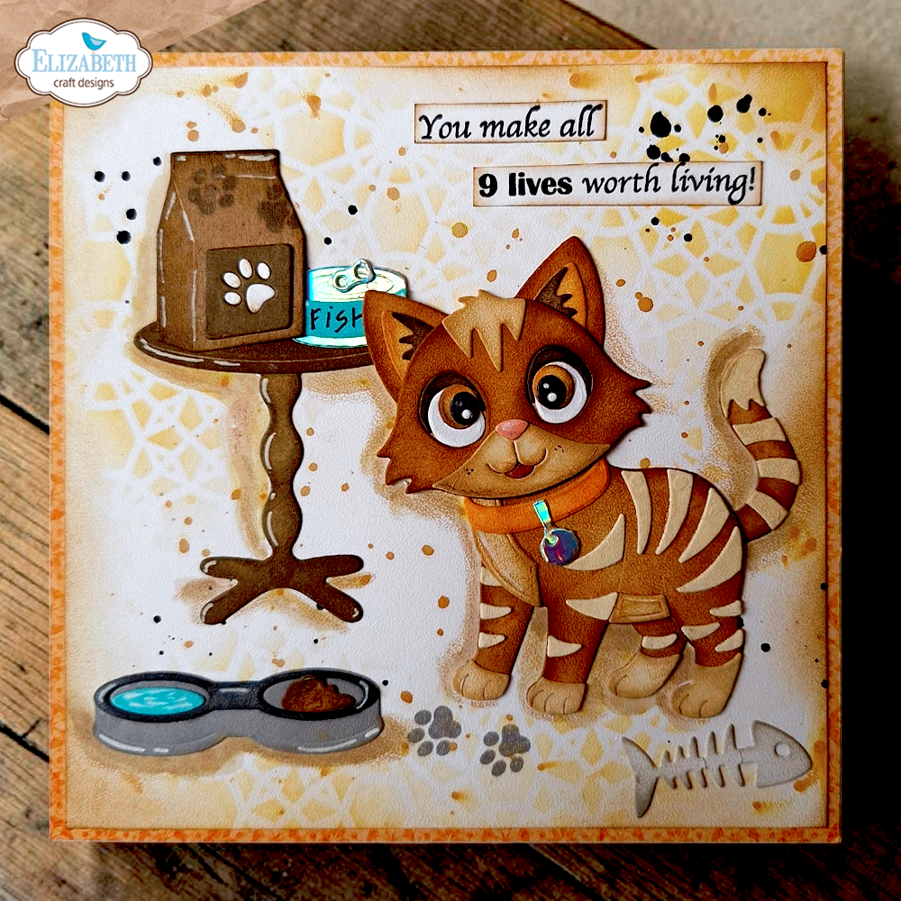 Elizabeth Craft Designs Meet the Cats Stamps Cat Sentiments by Cute & Whimsical (CS459) Elizabeth Craft Designs Meet the Cats Stamps Cat Sentiments by Cute & Whimsical (CS459)