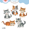 Elizabeth Craft Designs Meet the Cats Die Cats by Cute & Whimsical (2370) Elizabeth Craft Designs Meet the Cats Die Cats by Cute & Whimsical (2370)