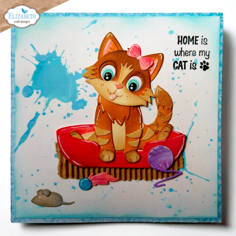 Elizabeth Craft Designs Meet the Cats Die Cat Accessories by Cute & Whimsical (2371) Elizabeth Craft Designs Meet the Cats Die Cat Accessories by Cute & Whimsical (2371)