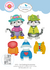 Meet the Cats Die Cat Clothing Accessories by Cute & Whimsical (2372) Meet the Cats Die Cat Clothing Accessories by Cute & Whimsical (2372)