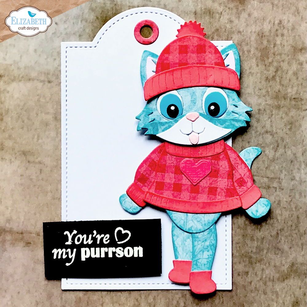 Elizabeth Craft Designs Meet the Cats Die Cat Clothing Accessories by Cute & Whimsical (2372) Elizabeth Craft Designs Meet the Cats Die Cat Clothing Accessories by Cute & Whimsical (2372)