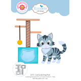Elizabeth Craft Designs Meet the Cats Die Cat Scratching Post by Cute & Whimsical (2373)