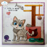 Elizabeth Craft Designs Meet the Cats Die Cat Scratching Post by Cute & Whimsical (2373) Elizabeth Craft Designs Meet the Cats Die Cat Scratching Post by Cute & Whimsical (2373)