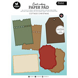 Studio Light Cottage Christmas Card Shapes for 127x178mm Cards Essentials Card Making Pad (SL-ES-CMP38)