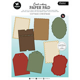 Studio Light Cottage Christmas Card Shapes for 105x148mm Cards Essentials Card Making Pad (SL-ES-CMP37)