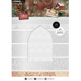 Studio Light Cottage Christmas A5 Vellum Paper Pad Backgrounds (SL-CC-VPP489)