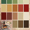 Studio Light Cottage Christmas A5 Paper Pad Unicolor (SL-CC-UPP488)