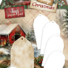 Studio Light Cottage Christmas Tag Paper Pad White (SL-CC-TAGBL14) Studio Light Cottage Christmas Tag Paper Pad White (SL-CC-TAGBL14)