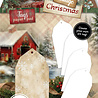 Studio Light Cottage Christmas Tag Paper Pad White (SL-CC-TAGBL14) Studio Light Cottage Christmas Tag Paper Pad White (SL-CC-TAGBL14)