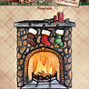 Studio Light Cottage Christmas Clear Stamps Fireplace (SL-CC-STAMP957) Studio Light Cottage Christmas Clear Stamps Fireplace (SL-CC-STAMP957)