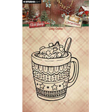 Studio Light Cottage Christmas Clear Stamps Cozy Cocoa (SL-CC-STAMP956)