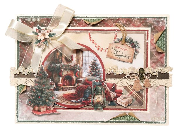 Studio Light Cottage Christmas A4 Card Making Pad for Creating 12 Cards (SL-CC-CMP41) Studio Light Cottage Christmas A4 Card Making Pad for Creating 12 Cards (SL-CC-CMP41)