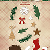 Studio Light Cottage Christmas Cutting Dies Christmas Decorations (SL-CC-CD1116) Studio Light Cottage Christmas Cutting Dies Christmas Decorations (SL-CC-CD1116)