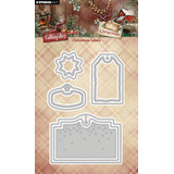 Studio Light Cottage Christmas Cutting Dies Christmas Labels (SL-CC-CD1115)