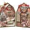 Studio Light Cottage Christmas Cutting Dies Cottage Barn Card (SL-CC-CD1114) Studio Light Cottage Christmas Cutting Dies Cottage Barn Card (SL-CC-CD1114)