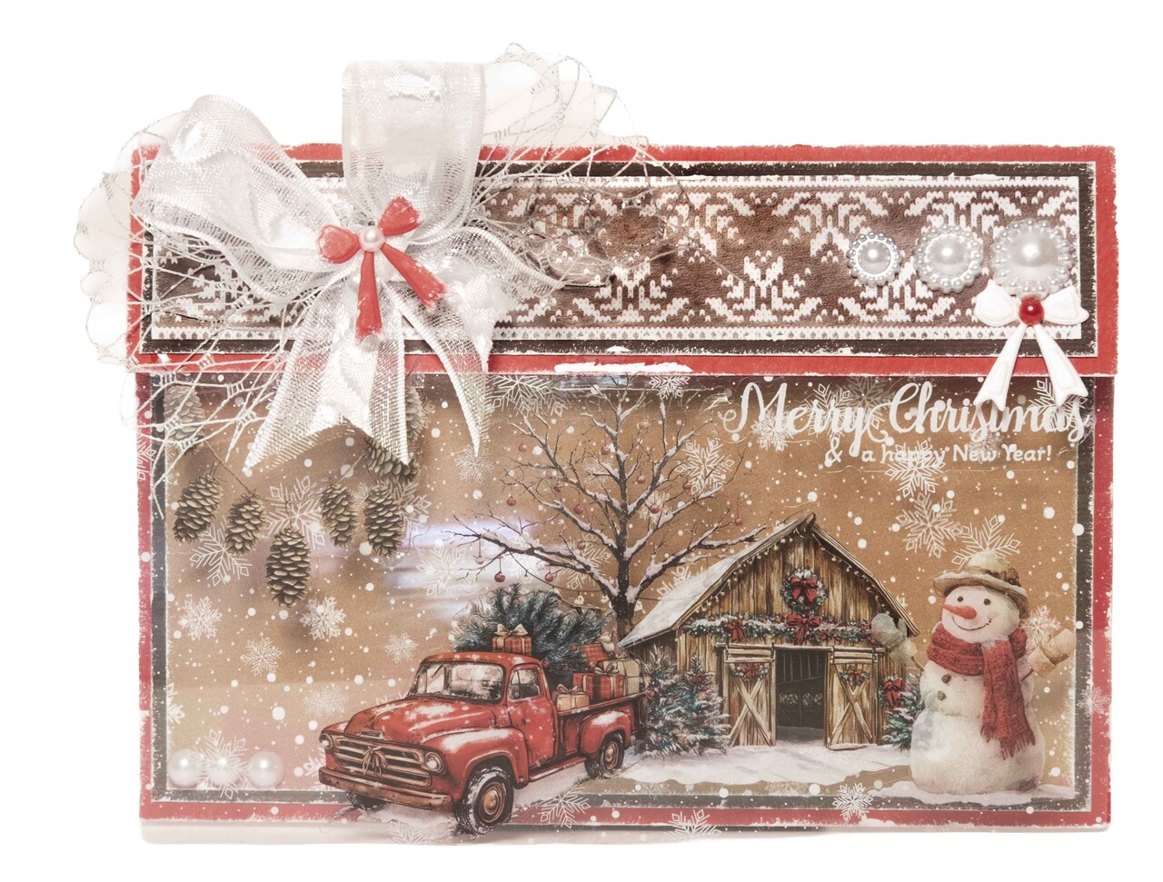 Studio Light Cottage Christmas A5 Acetate Sheets Plaid & Snow (SL-CC-ACS23) Studio Light Cottage Christmas A5 Acetate Sheets Plaid & Snow (SL-CC-ACS23)