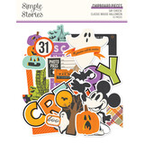 Simple Stories Say Cheese Classic Mouse Halloween Chipboard Pieces (27218)