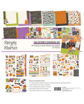 Simple Stories Say Cheese Classic Mouse Halloween Collectors Essential Kit (27201)