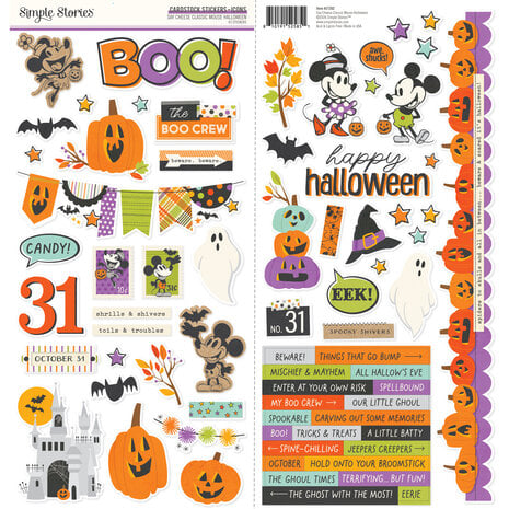 Simple Stories Say Cheese Classic Mouse Halloween Collectors Essential Kit (27201)