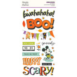 Simple Stories Say Cheese Classic Mouse Halloween Foam Stickers (27221)