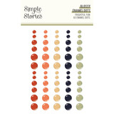Simple Stories Frightful Fun Glossy Enamel Dots (27313)