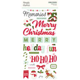 Simple Stories Kringle & Co. Foam Stickers (27522)
