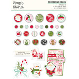 Simple Stories Kringle & Co. Decorative Brads (27523)
