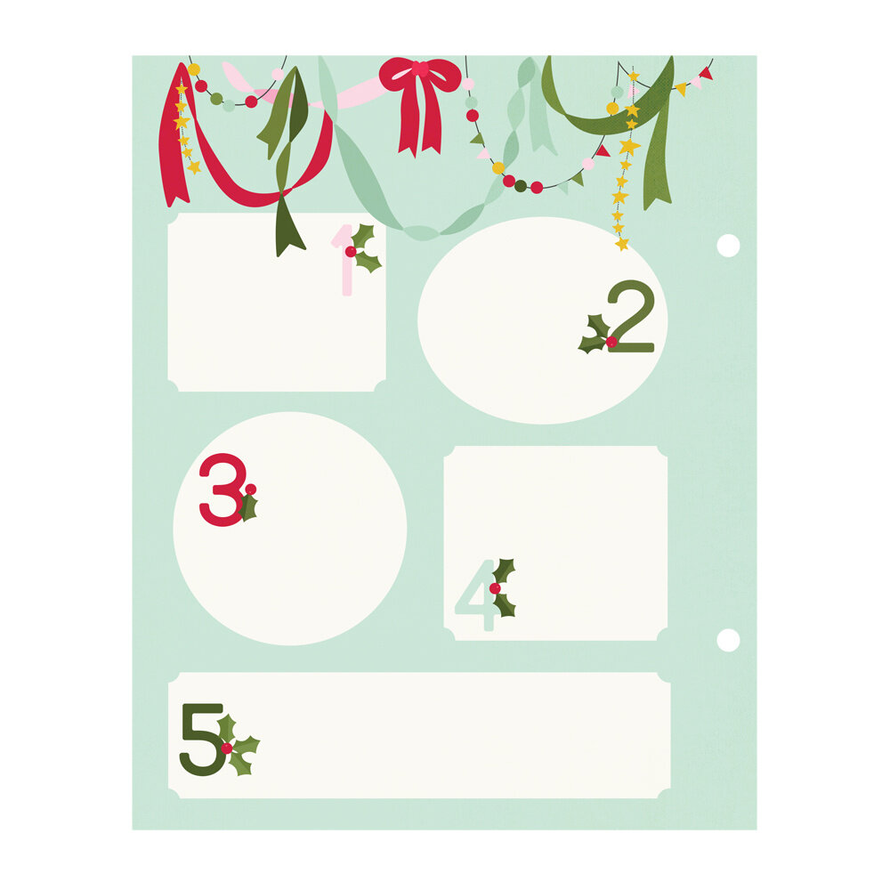 Simple Stories Kringle & Co. SN@P! 6x8 Inch Binder Inserts (27527) Simple Stories Kringle & Co. SN@P! 6x8 Inch Binder Inserts (27527)