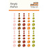 Pumpkins & Plaid Glitter Enamel Dots (27424)