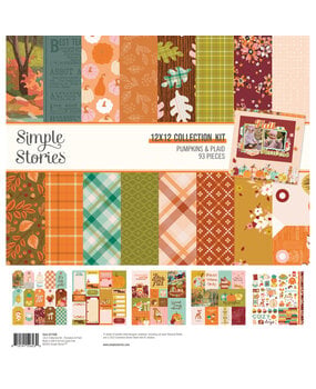 Simple Stories Pumpkins & Plaid Collection Kit (27400)