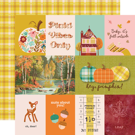 Simple Stories Pumpkins & Plaid Collection Kit (27400)