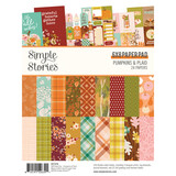 Simple Stories Pumpkins & Plaid 6x8 Inch Pad (27416)