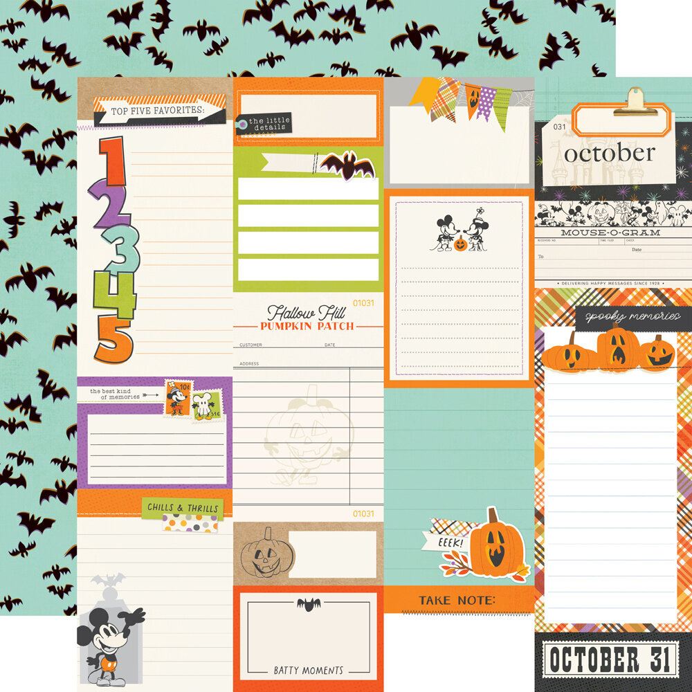 Simple Stories Say Cheese Classic Mouse Halloween Collection Kit (27200)