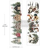 Re-Design with Prima Christmas On The Farm 3,25x11,5 Inch Luxe Transfers (2pcs) (684235)